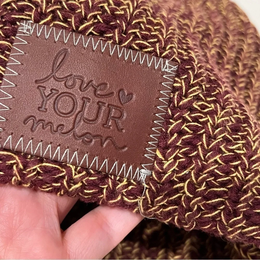 Unisex Love Your Melon Beanie, 100%Cotton